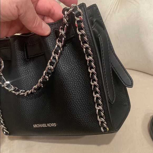 Michael Kors Black Chain Crossbody Bag - Picture 12 of 12